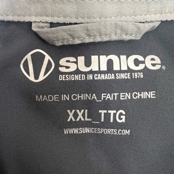 Sunice Golf Mens George Short Sleeve Windbreaker Pullover XXL Bali Hai Golf Club - Picture 11 of 13